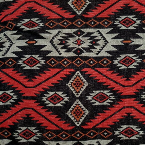 Peruvian Connection Womens Soledad Maxi Skirt S Southwest Pima Cotton Aztec - Picture 7 of 9